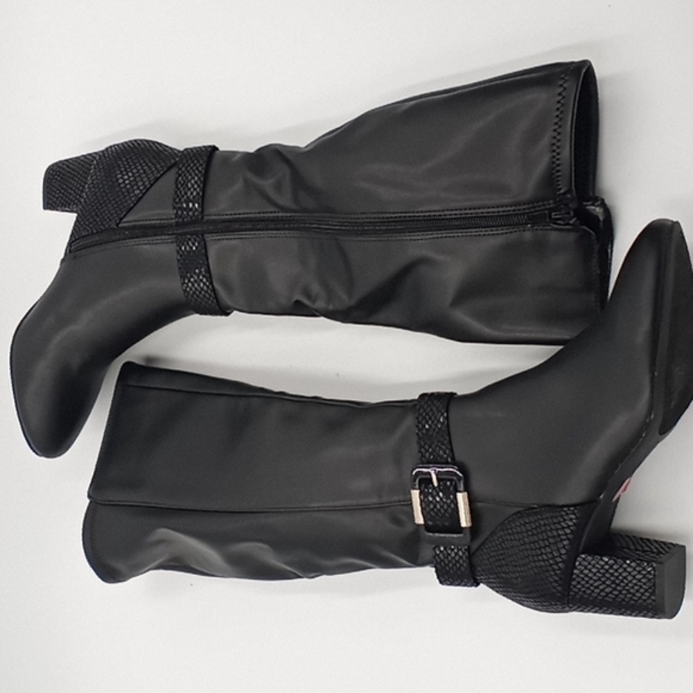 Karen Scott Isabell Tall Dress Boots Black